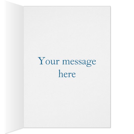 Wenskaart van de wereld van de vrede (Binnen (Rechts))