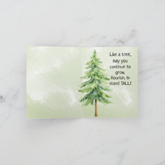 Wenskaart van een geweldige verjaardag kaart (Binnen)