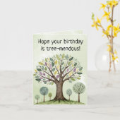 Wenskaart van een geweldige verjaardag kaart (Gele Bloem)