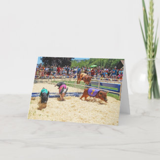 Wenskaart van Flying Pig Kaart