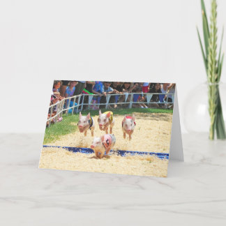 Wenskaart van Flying Pig Kaart