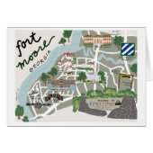 Wenskaart van Fort Moore (Voorkant Horizontaal)