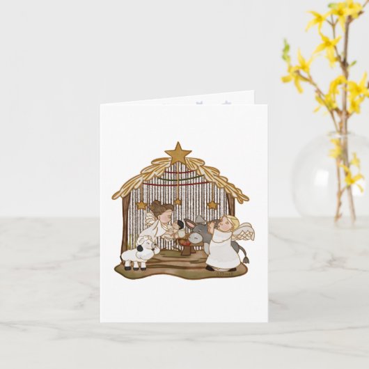 Wenskaart van geboorte kaart (Gele Bloem)