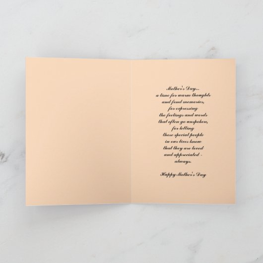 Wenskaart van gele roze rozen feestdagen kaart (Binnen)