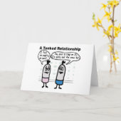 Wenskaart van gelookt Relatie Kaart (Gele Bloem)