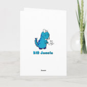 Wenskaart van geslepen bloemen kaart (Achterkant)