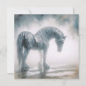 Wenskaart van golfkarton notitiekaartje (Voorkant)