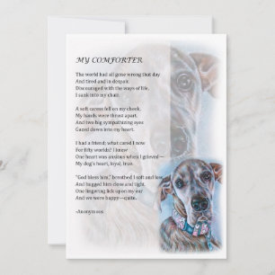 Wenskaart van Groot Deens Hondenliefhebber Gift Kaart
