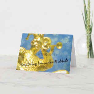 WENSKAART VAN HARLEQUIN BEDANKKAART