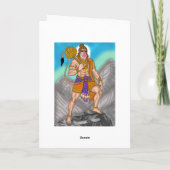Wenskaart van Heer Hanuman Kaart (Achterkant)