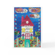 Wenskaart van het Huis van het huis het Zoete