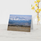 Wenskaart van het Motiviteitsgebergte Kaart (Gele Bloem)