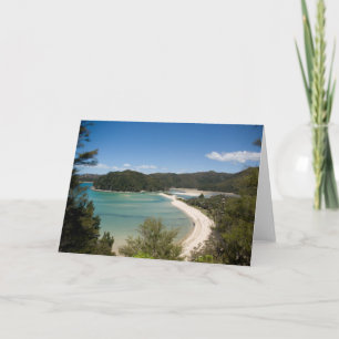 Wenskaart van het Park van Abel Tasman het Kaart