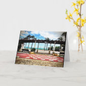 Wenskaart van het See Spanje Collectie Kaart (Gele Bloem)