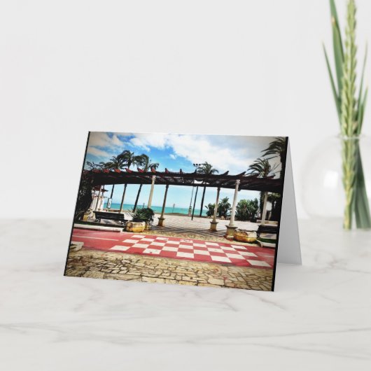 Wenskaart van het See Spanje Collectie Kaart (Voorkant)