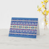 Wenskaart van het vakantieseizoen kaart (Gele Bloem)