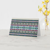 Wenskaart van het vakantieseizoen kaart (Gele Bloem)