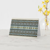 Wenskaart van het vakantieseizoen kaart (Gele Bloem)