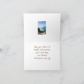 Wenskaart van het Zwitserse landschap Kaart (Binnen)