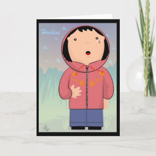 Wenskaart van Hoshini Kaart