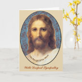 Wenskaart van Jezus - Sympathie Kaart (Gele Bloem)