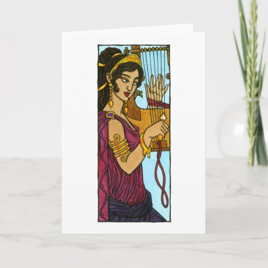 Wenskaart van Kalliope Kaart (Voorkant)