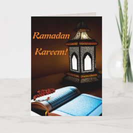 Wenskaart van Kareem van de Ramadan het Kaart