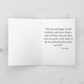 Wenskaart van kleurrijke ballonnen kaart (Binnen)