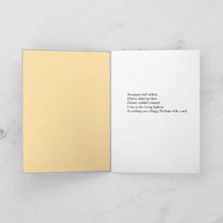 Wenskaart van levering kaart