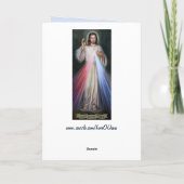 wenskaart van licht kaart (Achterkant)