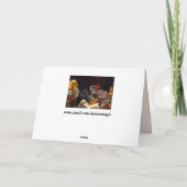 wenskaart van liefdespotie kaart (Achterkant)