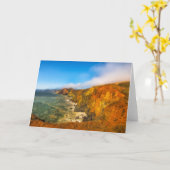 Wenskaart van Marin Headlands Kaart (Gele Bloem)