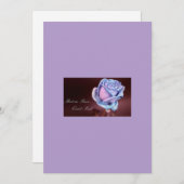 Wenskaart van medeleven feestdagenkaart (Voorkant / Achterkant)