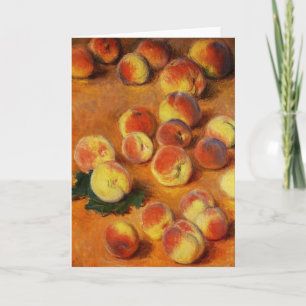 Wenskaart van Monet Peaches Kaart