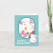 Wenskaart van Pasen. Feestdagen Kaart (Voorkant)