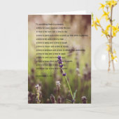 Wenskaart van Prediker Verzen Kaart (Gele Bloem)