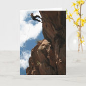 Wenskaart van Rockclimb Kaart (Gele Bloem)