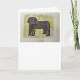 Wenskaart van schapenhond kaart