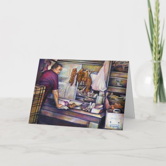 Wenskaart van Singapore zonder zon Kaart (Voorkant)