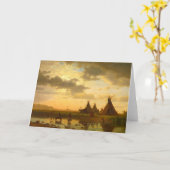 Wenskaart van Sioux Village Kaart (Gele Bloem)