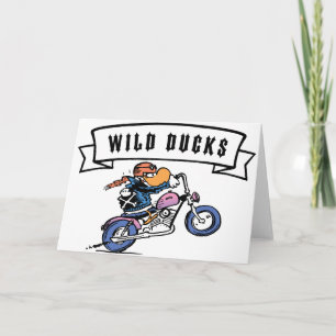 Wenskaart van Swamp Wild Ducks Kaart