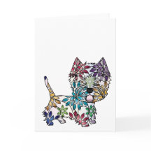 Wenskaart van Terrier van het Hoogland van het