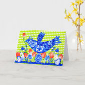 Wenskaart van Troebird en Tulips Kaart (Gele Bloem)