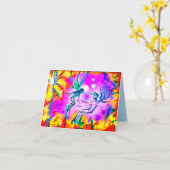 WENSKAART VAN TRUBelieve FAERIES Kaart (Gele Bloem)