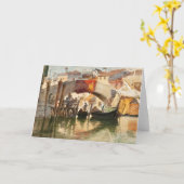 Wenskaart van Venetië van Roussoff Kaart (Gele Bloem)