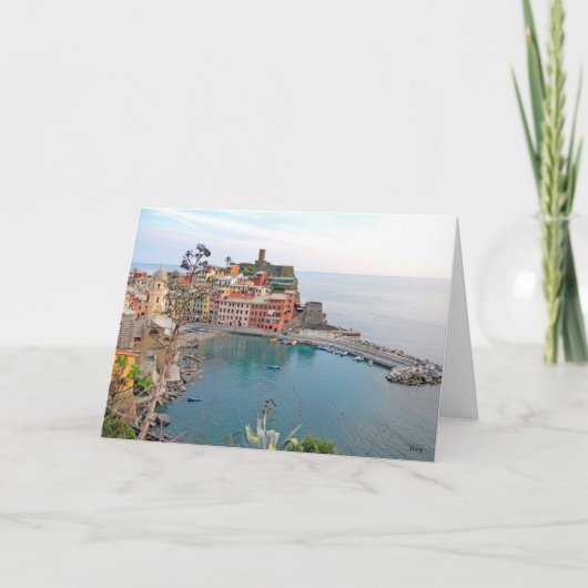 Wenskaart van Vernaza Kaart (Voorkant)