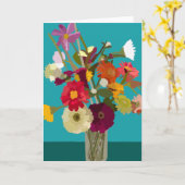 Wenskaart van Vet Bloom Kaart (Gele Bloem)