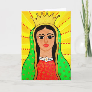 Wenskaart van Virgen de Guadalupe Kaart