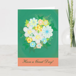 Wenskaart van Vloeiend Bouquet Kaart