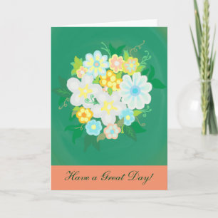 Wenskaart van Vloeiend Bouquet Kaart